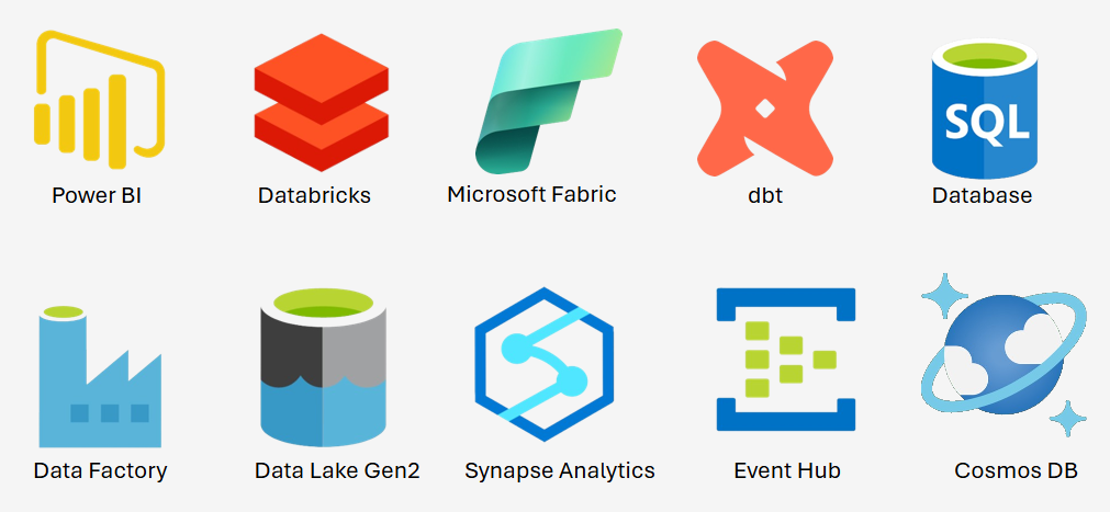 Datagenic Services. We worked with Microsoft Fabric, Power BI.